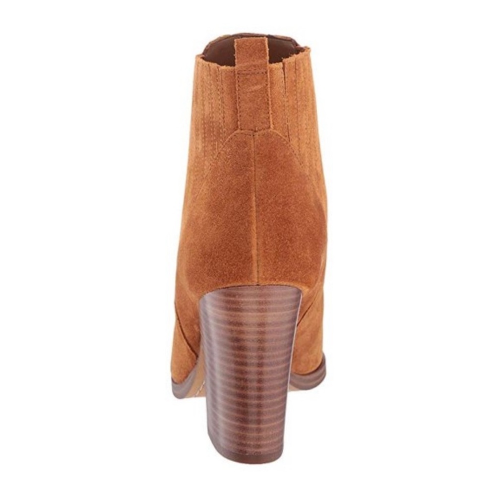 Marc Fisher LTD Alva Bootie Chestnut Brown Suede Size 8.5 - Picture 4 of 13